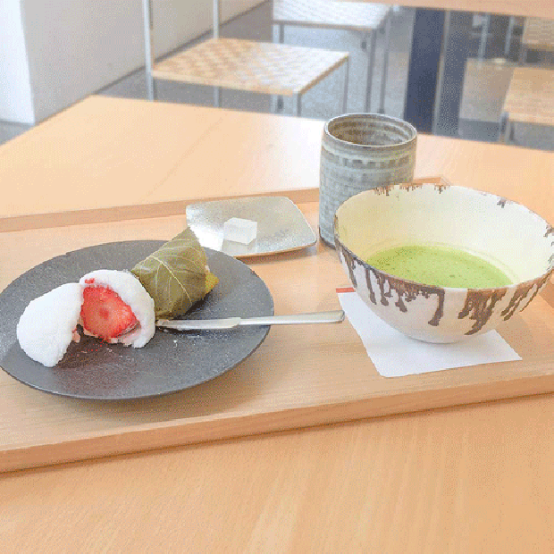 名古屋で上品な味が愉しめる甘味処菓匠花桔梗で食べた和菓子