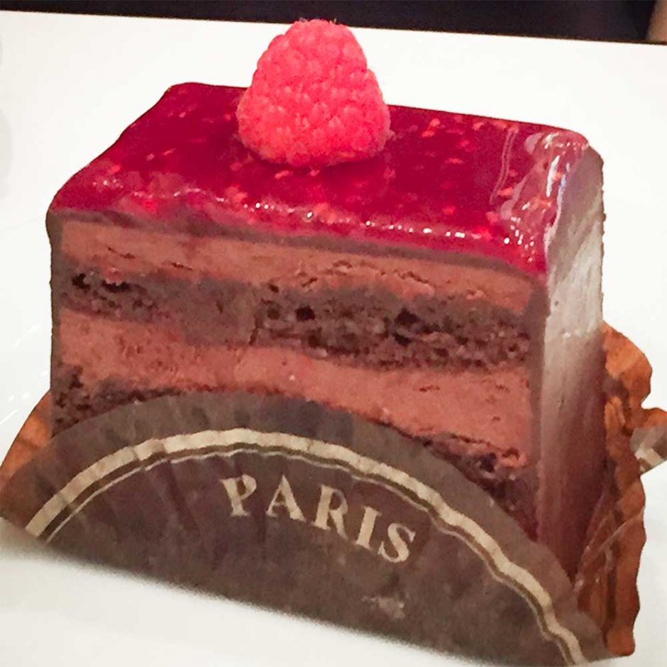 ジャンポールエヴァンのフランボワーズのケーキ